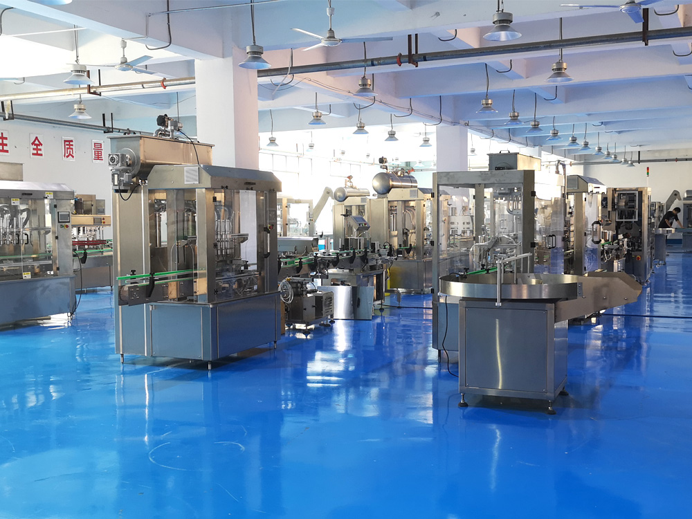 全自動(dòng)液體、膏體灌裝生產(chǎn)線(xiàn)裝配成