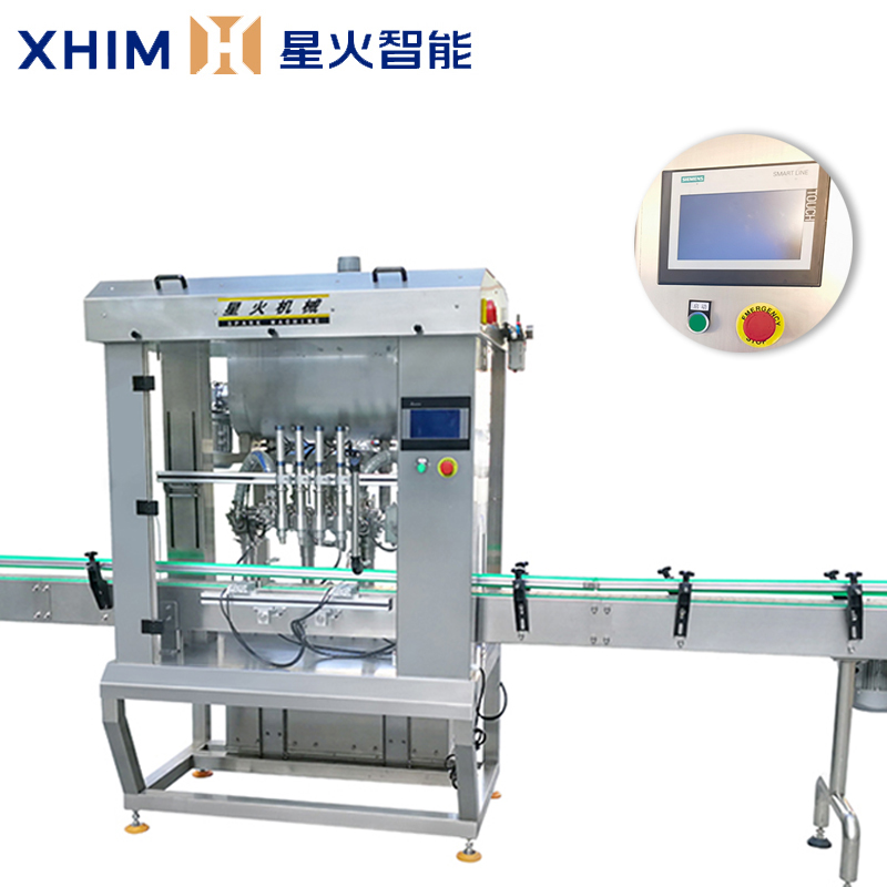 全自動(dòng)辣椒醬灌裝機(jī) 封閉式醬類灌裝機(jī)