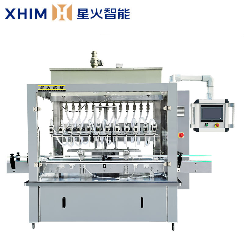 12頭防腐蝕液體灌裝機(jī)-消毒液自動(dòng)灌裝機(jī)